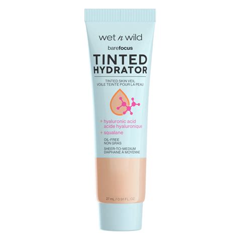 bare focus tinted hydrator tinted skin veil light wet  wild