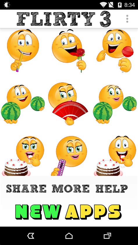 flirty emojis 3 by emoji world au appstore for android