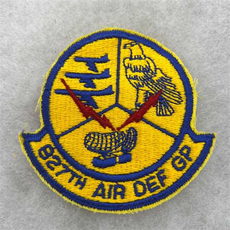 Usaf 827th Air Defense Group Patch – Fitzkee Militaria Collectibles