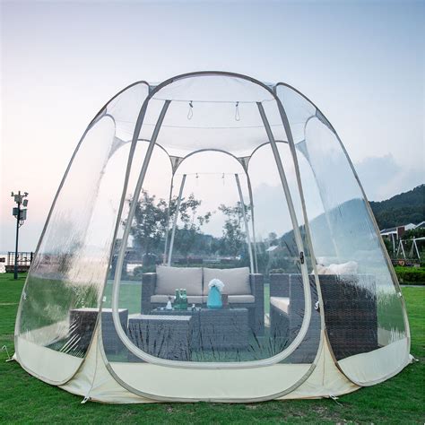day shipping buy bubble tent pop  canopy family camping gazebo  beige  walmart