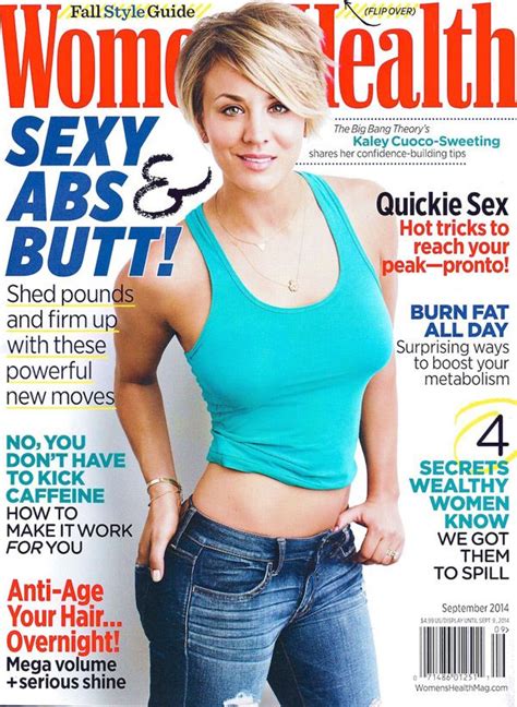 Kaley Cuoco — Pics Kaley Cuoco Womens Health Magazine