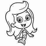 Bubble Guppies Coloring Pages Drawing Molly Sheets Guppy Printable Color Print Puppy Drawings Kids Oona Book Girl Character Nick Jr sketch template