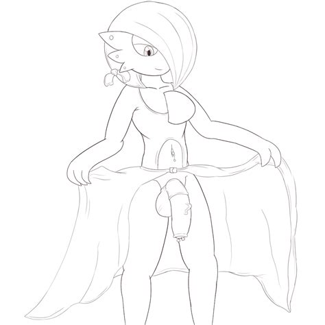Rule 34 Anthro Clothes Flaccid Front View Gardevoir Male Male Only