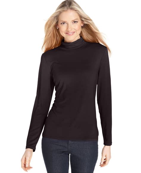 black mock turtleneck sweater womens her sweater