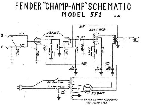 simple tube amp schematic