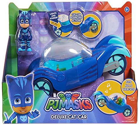 play pj masks deluxe vehicle catboy cat car preschool toys pretend play toys hobbies