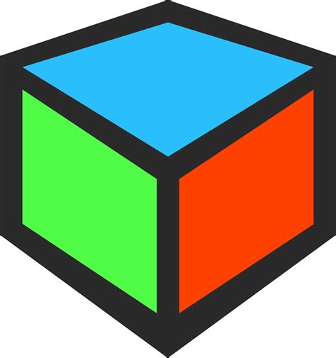 clipart  cube icon