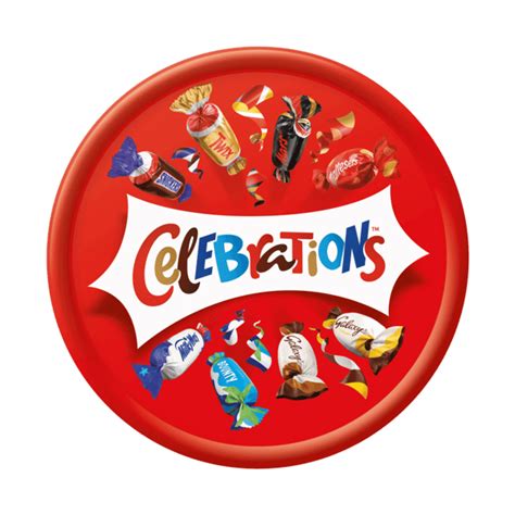 celebrations chocolate tub  celebrations