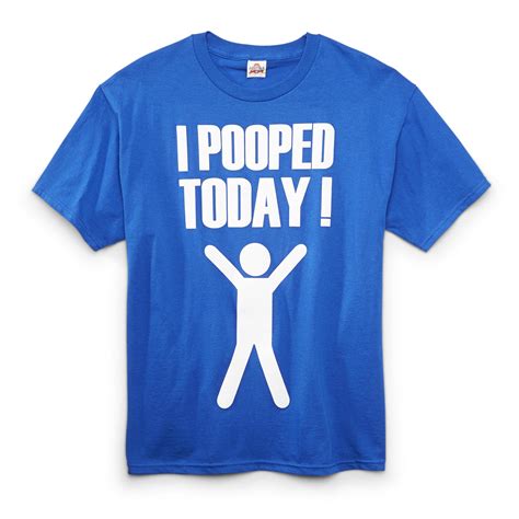 young mens graphic  shirt  pooped today