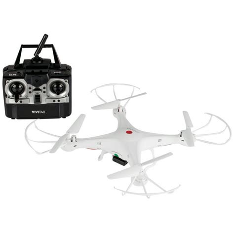 vivitar drc   ghz aerial drone  hd camera white walmartcom walmartcom