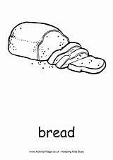 Loaf Loaves sketch template