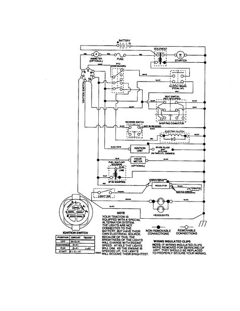 craftsman lt ignition wiring diagram search   wallpapers