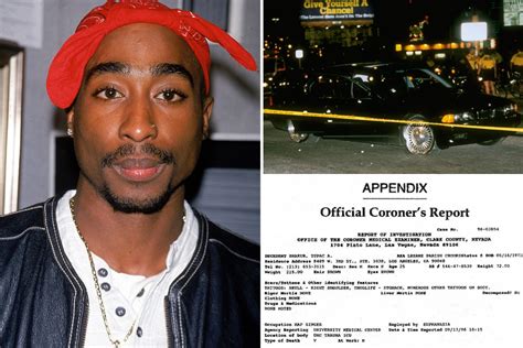 tupac is alive after faking his own autopsy picture and coroner s