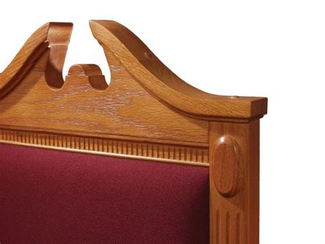 center pulpit chair stained tcf  pulpit furniture