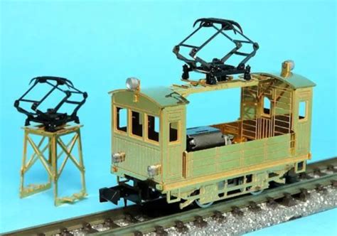 scale aru model  concave shaped electric freight car deto kit totekan  picclick