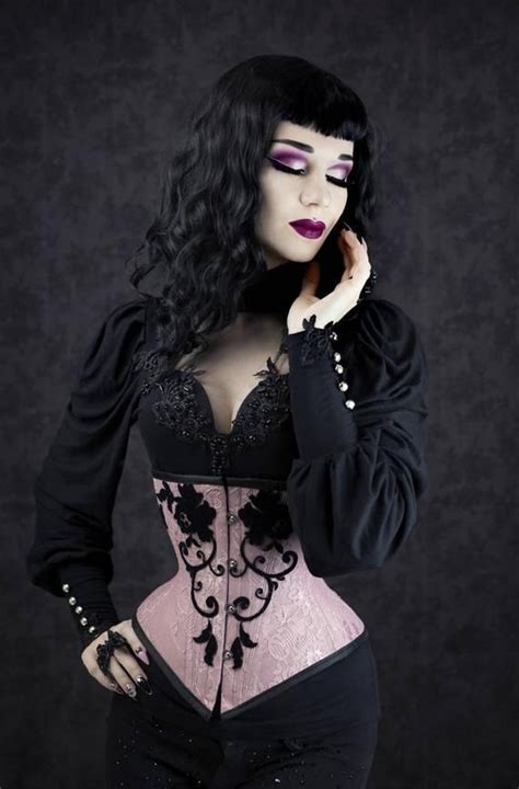 Underbust Corset Etsy Gothic Outfits Hot Goth Girls Goth Girls