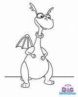 Doc Mcstuffins Coloring Pages Stuffy Dragon Doctor Sign Kids Disney Book Printable Boos Boo Big Eye Lambie Color Ausmalbilder Colouring sketch template