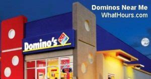 dominos pizza opening hours phone number  locations
