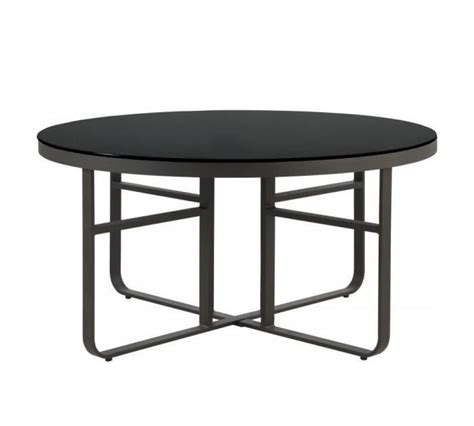 mobilier table table ronde aluminium