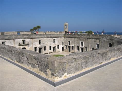st augustine florida  spanish fort castillo de san marcos