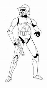 Clone Wars Trooper Coloring Star Pages Drawing Arf Arc Commander Helmet Phase Cody Template Lineart Drawings 501st Scout Printable Deviantart sketch template