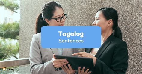 tagalog sentences  easy guide  beginners ling app