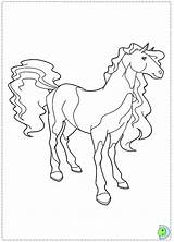 Horseland Coloring Pages Dinokids Ausmalbilder Book Printable Coloriage Horse Color Drawings Colouring Drawing Cartoon Close sketch template