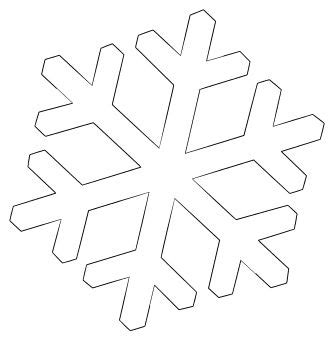 pin  printable snowflakes