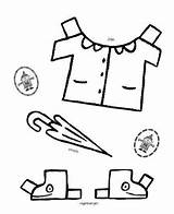 Kleurplaat Puk Kleed Jurkje Knutselen Peuter Kinderen Peuters Activiteiten Downloaden Aankleedpop sketch template