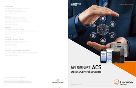 wisenet access hanwha techwin  catalogs documentation brochures