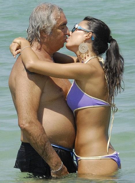 flavio briatore s wife elisabetta gregoraci shows off her bikini body on honeymoon daily mail