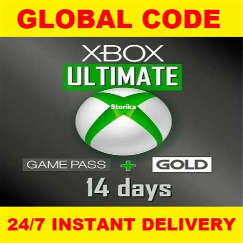 xbox game pass ultimate 14 days live gold [global code