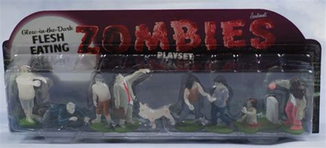 glow in the dark flesh eating zombies action figures another pop culture collectible review by