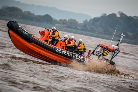 New Lifeboat On The Severn Launched Severn Area Rescue Association