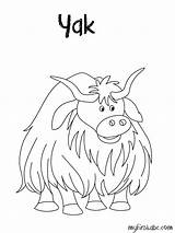 Yak Coloring Letter Pages Alphabet Clipart Practice Handwriting Kids Preschool Printable Template Worksheets Abc Color Animal Letters Bestcoloringpages Actual Link sketch template