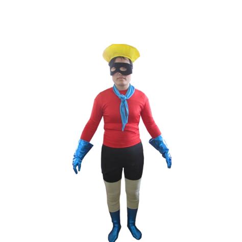 barnacle boy adult costume spongebog squarepants cosplay tv superhero lycra suit walmartcom