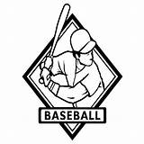 Baseball Diamond Drawing Cliparts Coloring Clipart Pages Getdrawings Printable Library sketch template