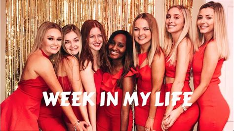 sorority date party valentines day college week in my life the