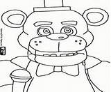 Nights Fredbear Colorir Desenhos Animatronic Stampare Chica Withered Colorirgratis sketch template