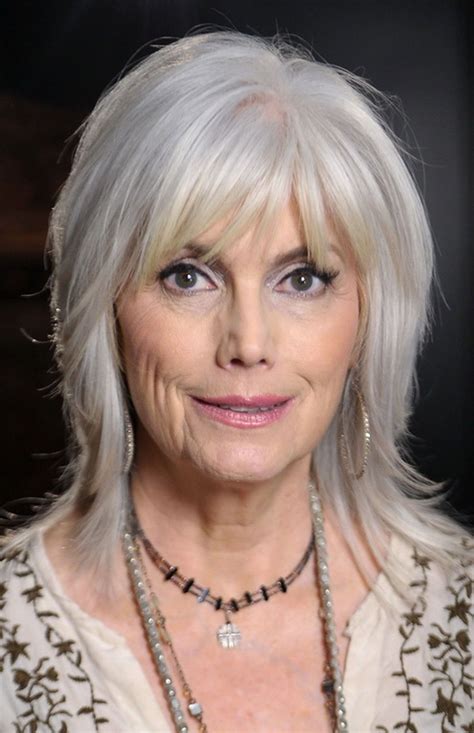 hairstyles with bangs for over 50 bangs trendy gray hair bangs