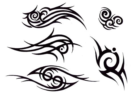 tribal tattoo design img tribal flash tatto sets