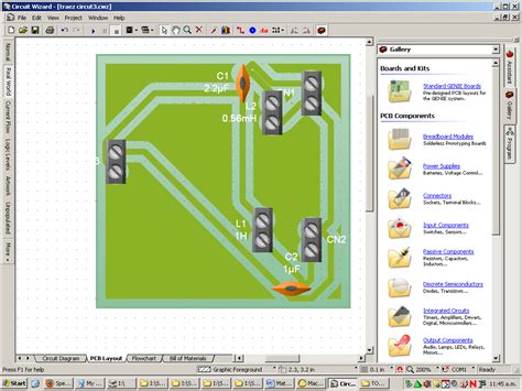 speaker design component layout diagram