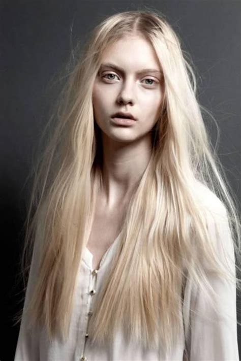Nastya Kusakina Platinum Blonde Hair Tumblr Hair Nastya Kusakina