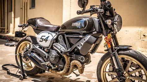 ducati scrambler cafe racer  service costs involved youtube