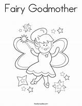 Coloring Fairy Godmother Halloween Fairies Outline Party Worksheet Knox Gardens Peri Twistynoodle Noodle Print Built California Usa Template Twisty Favorites sketch template