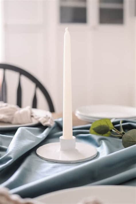 easy diy taper candle holders that look expensive joyful derivatives