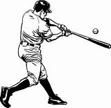 Baseball Hitter Batting Bisbol Pemain Tongkat Olahraga 1902 1863 Softball Pemukul Farming Clipground Kelelawar Pngitem Pinclipart Pngwing sketch template