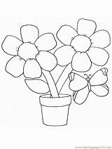 Flowers Animals Coloring Pages Popular sketch template