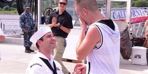 chuck hagel includes gay sailor s proposal in holiday message huffpost