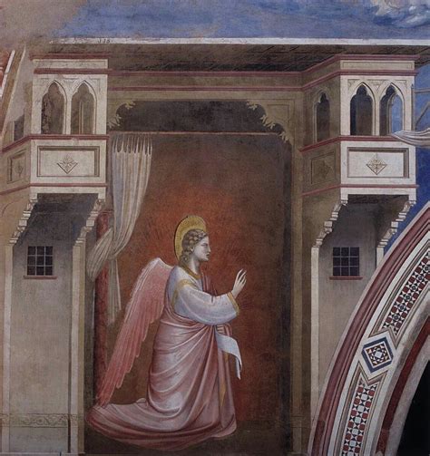 giotto   annunciation  angel gabriel   god  fresco    cm cappella